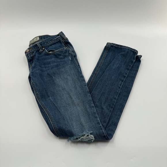Hollister Denim - Hollister Y2K Low Rise Jeans Medium Wash 100% Cotton Size 1 Short